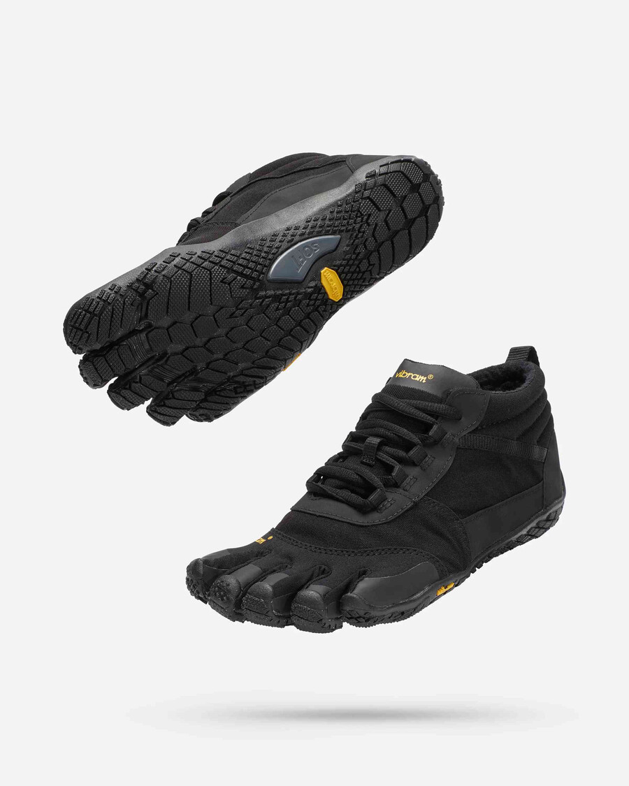 jaqueta masculina v-trek com isolamento térmico preta.